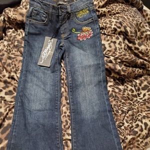 Ed Hardy Bling Bootcut Jeans